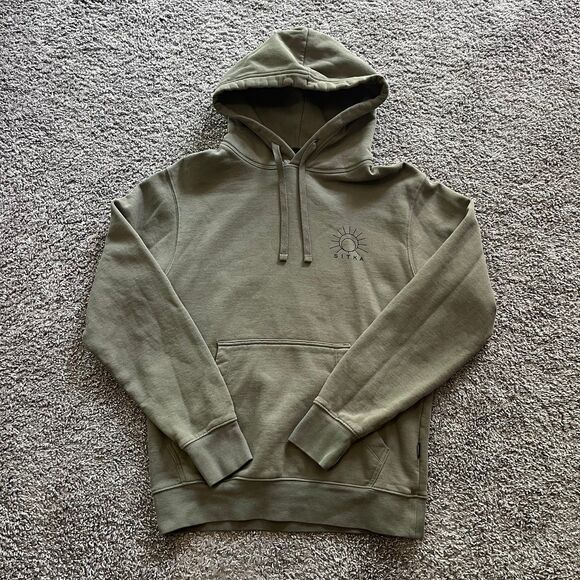 Sitka Gear Darkest Before Dawn Hoodie Sweatshirt Green Hunting Mens Small - Picture 2 of 9